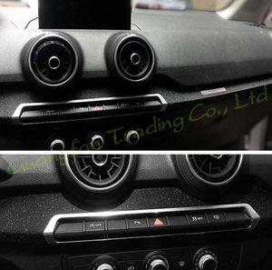 Panneau de commande central intérieur poignée de porte 3D 5D autocollants en Fiber de carbone décalcomanies pièces de couverture de style de voiture accessoires de produits pour Q2 année 2018-20217454055