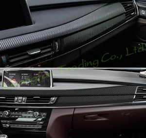 Panneau de commande central à l'intérieur Poignée de porte 3D 5D Stickers en fibre de carbone décalcomanies Cousquets Couvre-Cartes Produits Accessoires pour BMW5983658