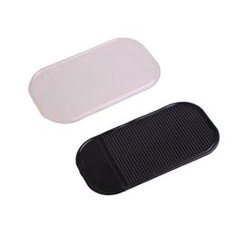 Decoraciones interiores antideslizante Car Dash Sticky Gel Pad antideslizante soporte de montaje Universal Mat lavable silicona para accesorios móviles P