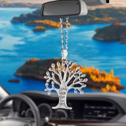 Interieurdecoraties Creatieve World Tree Styling Car Pendant achteruitzicht Mirror Decoratie Auto hangend ornament Automobiles Accessoires Geschenk