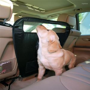 Barrière de siège arrière de voiture de chien | Décorations intérieures, filet Durable rembourré, clôture de voyage pour véhicule pour animaux de compagnie, pour une conduite sûre, facile à installer