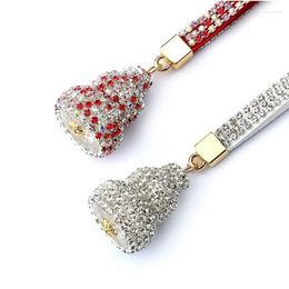 Décorations intérieures mode mignon strass voiture porte-clés sac accessoires porte-clés pendentif diamant décoration pour femme