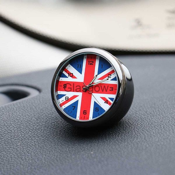 Decoraciones interiores para Mini Cooper S One R50 R53 R56 R55 R60 R61 F54 F55 F56 F57 F60 Accesorios Reloj de tiempo para automóvil Ornamento Reloj Tablero Decoración x0718