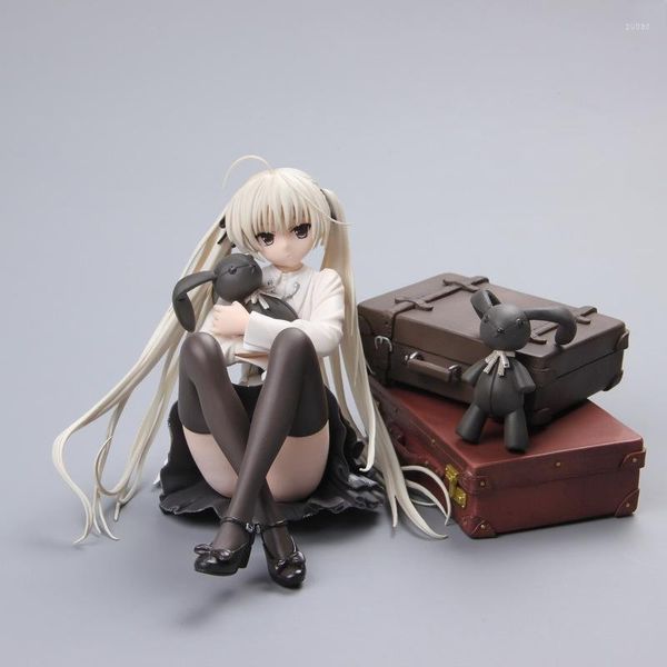 Decoraciones interiores Kasugano Sora figura adornos de coche Mini muñeca PVC acción Anime juguetes de modelos coleccionables accesorios de decoración