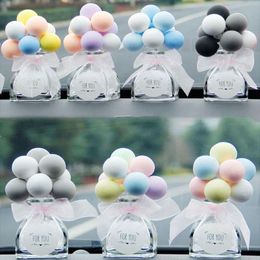 Interieurdecoraties Mooie ballonauto decor mini schattige ballonnen cake base multi-colour dashboard ornamenten container kerstcadeau aanbodin in