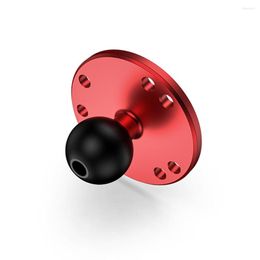 Interieurdecoraties Motorfietsbevestiging Stand Beugel Bescherming Rubberen Ball Kop Adapter voor GPS -navigatieapparaten voor mobiele telefoons