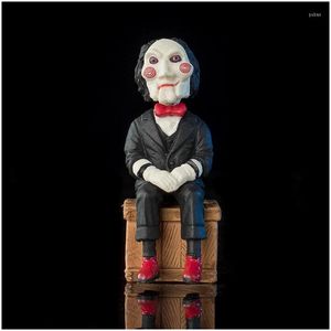 Interieurdecoraties zagen horror figurin autopop billy mini pvc actiefiguren figuur collectible speelgoeddecoratie accessoires drop deli dhjpx