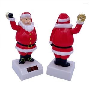 Interieurdecoraties Solar Kerstmis dansen Santa Claus Snowman Toys Dashboard Decoratie Bobble Dancer auto -accessoires