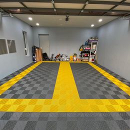 Carreaux de plancher de garage imbriqué, revêtements de sol amovibles pour atelier, le plus vendu, fabricant en Chine, lavage de voitures