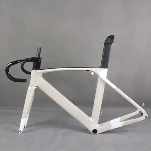 Cable interno Aero cuadro de bicicleta de carretera TT-X35 bicicleta de carreras fibra de carbono BB86 soporte inferior pintura personalizada neumático máximo 32C