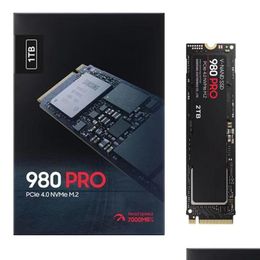 Interne Solid State-schijven (Ssd) Samsun - 980 Pro 1Tb Gaming Ssd Pcie Gen 4 X4 Nvme Drop Delivery Computers Netwerkschijven Opslagruimtes Dh9Ew