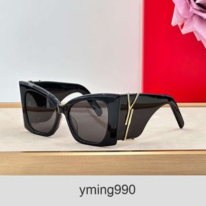 Gafas de sol internacionales YSL tipo ojo de gato gafas de sol sl para mujer gafas de sol de gran tamaño Moda europea americana SAINT versión 1 Acetato de alta calidad fram LAURENTS 3C4A