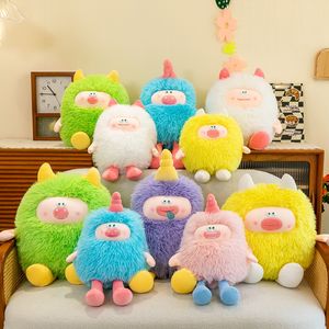 Celebidad de Internet Linda Little Monster Monster Moll Fuge Toy Sofá Sofá Almohada Muñeco de muñeca para niños Dolly