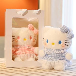 Internet célébrité Bonjour Cat Cat en peluche Toy Doll Couple de couple Girl Birthday Gift