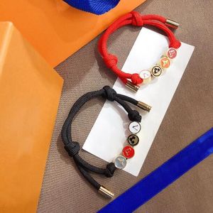 Internet célébrité Nouveau bracelet de style chinois bracelets créateur de mode bijoux bracelet bracelet or 18k bracelets à corde plaquée or
