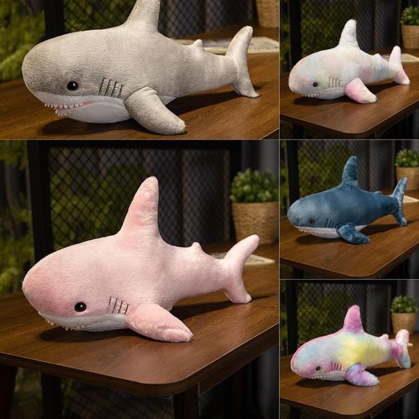 Oreiller requin célèbre sur Internet, poupée ah wu, poupée en peluche pour garçon, abeille, cadeau d'anniversaire pour fille