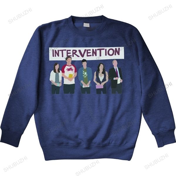 Intervention Comment j'ai rencontré votre mère à capuche Sweat-shirt Himym Himym pour hommes coton pur à capuche à capuche longs à manches longues Arrivée 220809