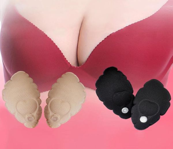 Accesorios íntimos 1 par de inserciones de sujetador mágico para mujer, cómodos potenciadores de pecho de algodón, almohadillas inflables de realce para Bikini 9292888