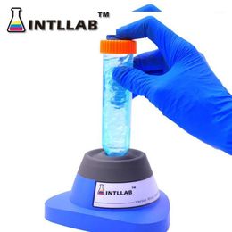 INTLLAB Lab Vortex Mixer Mini Verstelbare Snelheid Inkt Shaker Orbital Pigment Fles Schudden Roerwerk Monsters Mixer 2800rpm1305w