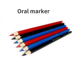 Intraorale markerpen Orale marker Pen Gingival Pen Tandheelkundig prothese Reparatie marker Orthodontische lijn tekening in water oplosbaar