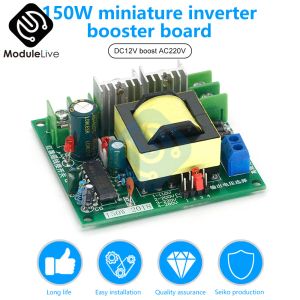 Omvormer DC 12V tot 110V 220V 280V 150W High-Power Huishoudelijke huishoudelijke batterijomvormer Boostbord Stap Up Module Transformator