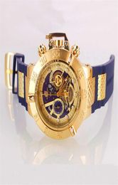 Invincible 100 Function Mens Quartz Wirstwatch Chronograph ongeslagen luxe horloge Invicto Relogio Masculino voor Drop199T7677124