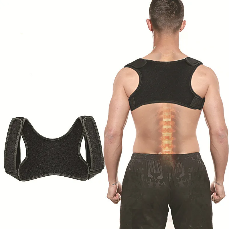 Postura invisibile postura correttore addestratore regolabile traffico di spalla retta supporto clavicola per uomini donne adulte bambini adulti