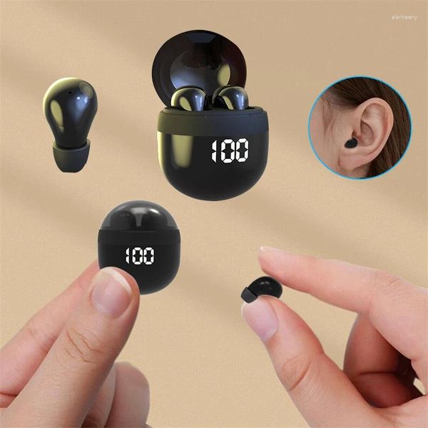 Écouteurs invisibles TWS Mini écouteurs sans fil Bluetooth 5.3 écouteurs avec Microphone réduction du bruit casque intra-auriculaire pour Xiaomi