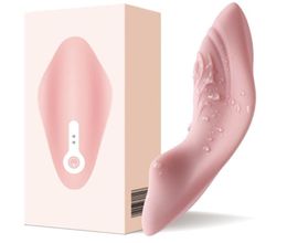 Unsichtbarer Höschen-Vibrator, kabellose Fernbedienung, tragbarer Klitoris-Stimulator, vibrierendes Ei, Sexspielzeug für Erwachsene für Frauen, Y200225549392