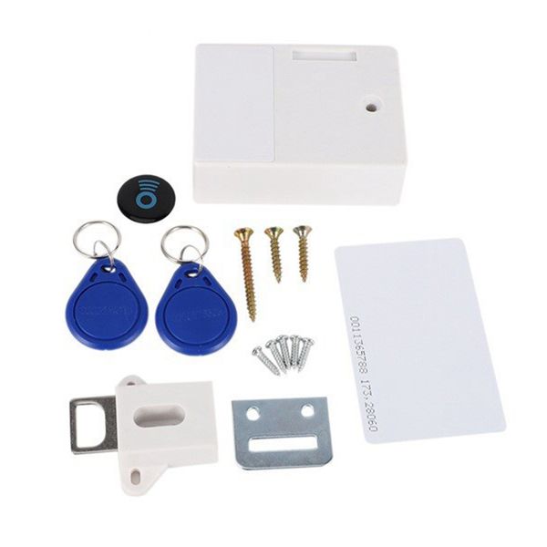 Capteur invisible T3 RFID Hidden Armoire de sécurité verrouillage libre ou ouverture Smart RFID IC Drawer de carte pour tiroir matériel de garde-robe
