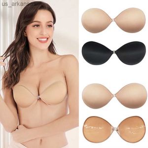 Invisible femmes soutien-gorge sans couture Silicone sous-vêtements poitrine buste poitrine Patch autocollants pâte couverture Pastie L230523