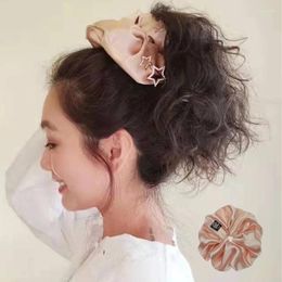 Invisibobble 2023 Zomer Grote Maat ROSIE Ster Chouchou Ontmoet Hairtie Dik Lang Haar Accessoire Vrouwen Kapsel Sterke Grip Roze