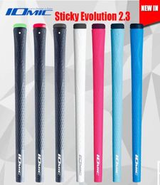 IOMIC STICKY Evolution 23 Golfgrepen Hoogwaardige rubberen golfclubgrepen 8 kleuren naar keuze Houten grepen van 50 stuks 8837854