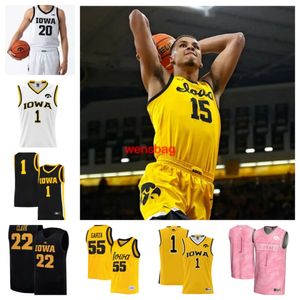 Iowa Hawkeyes 13 Ladji Dembele 32 Owen Freeman 23 Ben Krikke 22 Patrick McCaffery Basketball Jersey 44 Riley Muey 20 Payton 24 Pryce Sandfort 0 Even Brauns