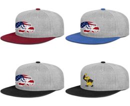 Iowa Hawkeyes Effet Flag Football Mens and Women Flat Edge Baseball Adjustable Capt Custom Vintage Original Hats logo jaune noir6578893