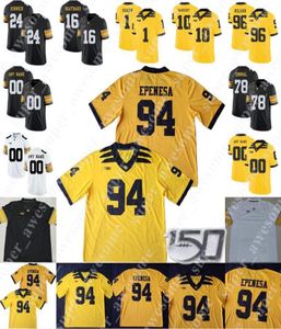 Maillot Iowa Hawkeyes Adrian Clayborn 79 Bryan Bulaga 44 Clark 33 Bob Sanders Shonn Greene Desmond King Robert Gallery Josey Jewell3493267