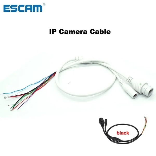 Câble de caméra IP pour le réseau Remplacer le câble RJ45 DC12V CCTV IP Utilisation