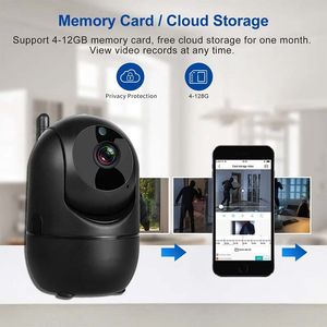 Cámara de vigilancia IP con Wifi IR Visión nocturna Seguimiento automático Audio bidireccional CCTV inalámbrico Cámaras de seguridad para el hogar