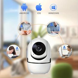 Caméra IP WiFi bébé moniteur 1080P intérieur CCTV caméras de sécurité Surveillance vidéo AI suivi automatique sans fil maison caméra Alexa