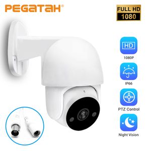 Cámaras IP 1080P AHD Cámara PTZ Vigilancia CCTV Cámaras IP66 Impermeable Seguridad para el hogar Interior / Exterior Infrarrojo Visión nocturna Cámaras analógicas 230211