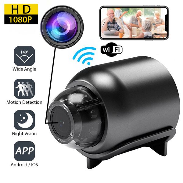 Caméras IP 1080P HD Mini caméra Wifi bébé moniteur sécurité intérieure Surveillance Vision nocturne caméscope Cam Audio enregistreur vidéo 230922