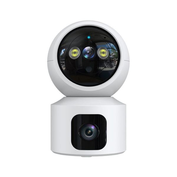 Caméras IP 2MP double lentille Wifi caméra Ptz réseau sans fil CCTV produit de sécurité moniteur bébé Surveillance livraison directe vidéo Dhaxp