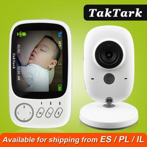 IP -camera's 3,2 inch draadloze videokleur Baby Monitor Hoge resolutie Nanny Security Camera Nacht Visie Temperatuur Monitoring 221117