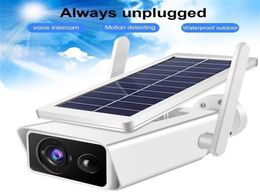 Caméras IP 3MP alimenté par batterie solaire WiFi Surveillance sécurité résistant aux intempéries 66 PIR alarme Vision nocturne ICSEE 2210223011493