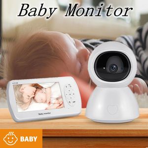 Caméras IP 4,3 pouces écran bébé moniteur haute résolution infrarouge vision nocturne vidéo sans fil sommeil caméra à distance panoramique-inclinaison-zoom 221117