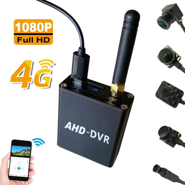 Caméras IP 4G Sim sans fil DVR surveillance Mini système voix réseau à distance 1080p AHD HD grand angle Vision nocturne 230320