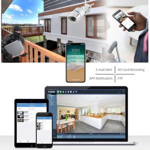 IP -camera's 4MP 1080P IP -camera Outdoor WiFi Home Security Camera Wireless Surveillance Wi Fi Bullet Waterdichte IP Video HD Camara Camhi Cam 240414