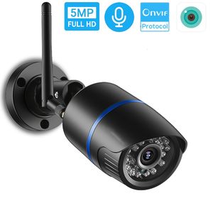 IP Camera's 5MP Wifi Camera HD 1080P Bullet Waterdicht Outdoor Nachtzicht Audio Record E-mail Alert RTSP Xmeye Cloud iCSee 230712