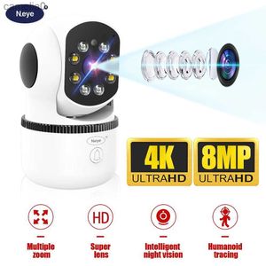 IP -camera's 8MP/4K 5GWIFI CAMERA Monitoring IP -camera Automatische tracking Smart Home Safety Indoor WiFi Wireless Baby MonitorC240412