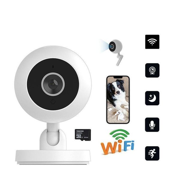 Caméras IP A2 1080P extérieur intérieur Wifi caméscope sans fil intelligent sécurité à domicile P2P caméra Vision nocturne vidéo Micro petite caméra Mobile de Otldi